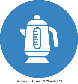 Electric Kettle Vector Icon Design Illustration