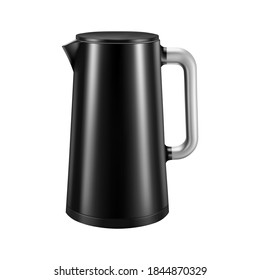 Electric kettle in white background. Vector illustration.