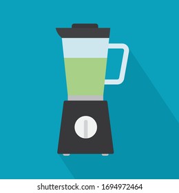 electric kitchen blender icon- vector illustration