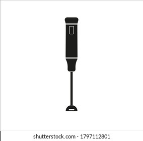 electric kitchen mixer. illustration for web and mobile design.