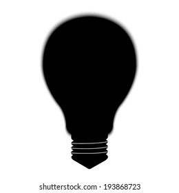 Electric lamp icon