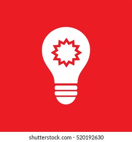 electric lamp Icon Vector Illustration