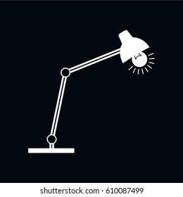 electric lamp icon vector illustration