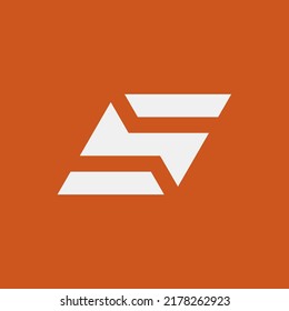 electric letter E logo. thunder bolt letter E initial logo. monogram E logo