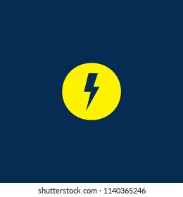 electric letter o logo, icon, symbol