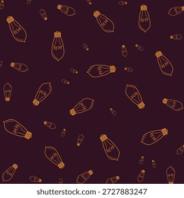 Elektrische Glühbirne schönes Element trendy Design Vektor Illustration bunter Hintergrund.eps