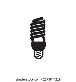 Electric light bulb lamp icon