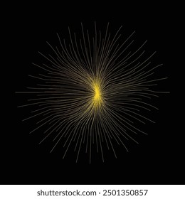 Electric light illustration is simple and easy to use for design purposes