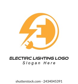 Electric Lighting Vector Logo for your Business