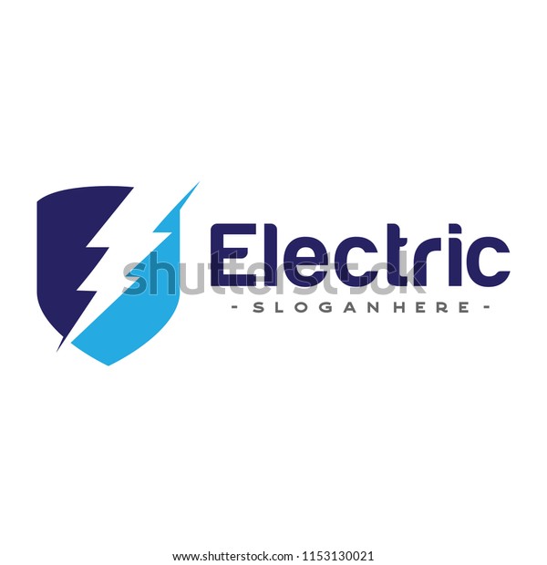 Electric Lightning Logo Design Inspiration Vector Stock Vector (Royalty ...