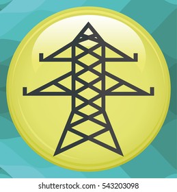 electric lines icon