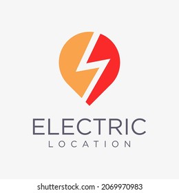 electric location logo design inspiration