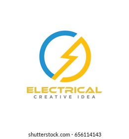 Electrical Logo Template Stock Vector (Royalty Free) 1277028460 ...