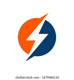 El logotipo eléctrico se puede utilizar para empresas, iconos y otros.