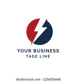 Electric Logo concept for industry