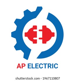Electric logo design , Corporate business logo template, Creative logo template