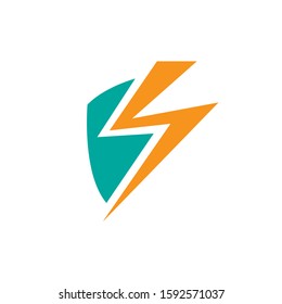 Electric logo design template - Vector