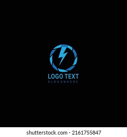 Electric logo Design. Vector Illustration Eps 10