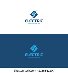 Electric Logo Design Vector Illustration