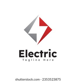 Electric logo  icon  symbol  template design