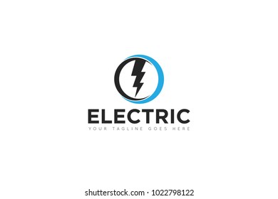 electric logo and icon Vector design Template. Vector Illustrator Eps.10