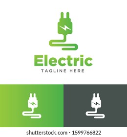 Electric Logo and Icon Vector Template