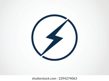 Electric logo, Lighting bolt , Thunder bolt design logo template, vector illustration