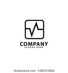 electric logo template design vector illustration, creative