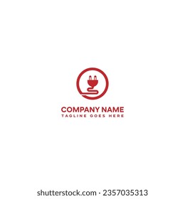 Plantilla de logotipo eléctrico y nuevo diseño de logotipo