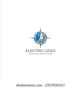 Electric logo template and new logo design