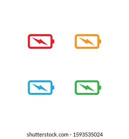Electric logo template vector icon design
