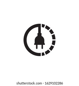 Electric logo template vector icon design