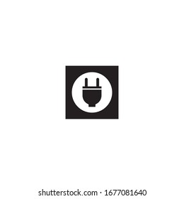 Diseño de icono vectorial de plantilla de logotipo eléctrico