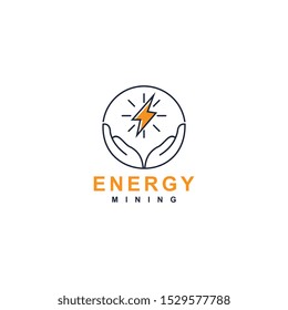 electric logo template,design vector creative concept idea idea