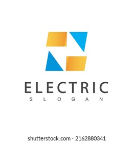 Electric Logo Using Bolt Icon