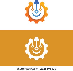 Logotipo eléctrico con en archivo vectorial.  Diseño de iconos eléctricos. Diseño del logotipo del alfabeto eléctrico inicial. Diseño del logo amarillo azul. Electric en archivo vector