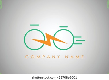 Electric logo vector icon illustration