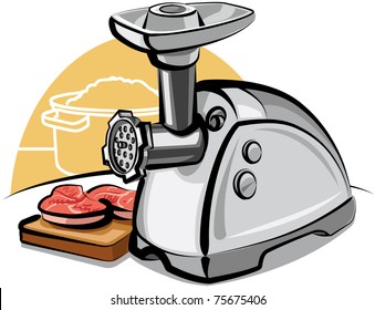 electric meat grinder