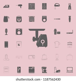 electric meat grinder icon. Electro icons universal set for web and mobile