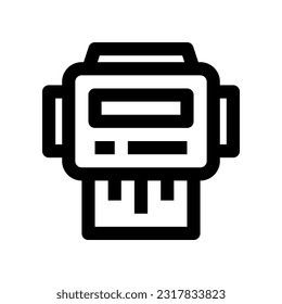 electric meter icon for your website, mobile, presentation, and logo design.