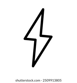 Elektrisches Minimalsymbol und Vektorliniengrafik