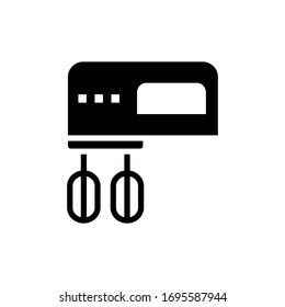 electric mixer icon design vector template