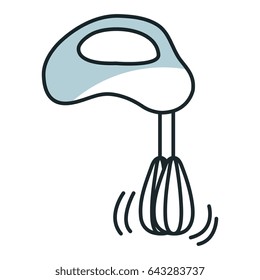electric mixer isolated icon
