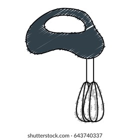 electric mixer isolated icon