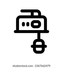 electric mixer line icon. vector icon for your website, mobile, presentation, and logo design.