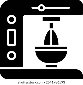 Electric mixer vector icon. Can be used for printing, mobile and web applications.