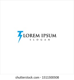 electric modern vector graphic logo