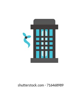 Electric mosquito trap icon