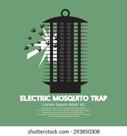 Electric Mosquito Trap Vector Illustration