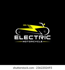 electric motorbike logo, cool and can describe your electric motorbike business